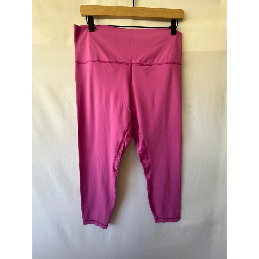 Lululemon Align High-Rise Pant 25 Pink Nulu Yoga Leggings LW5DRJS Size 14‎